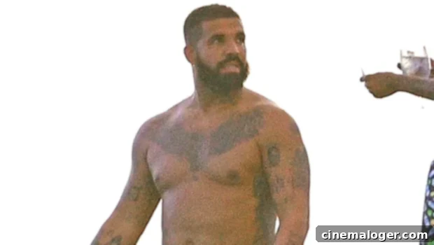 Drake's Icy Plunge Leads To A Sizzling Towel Dance 1 featured 5077825