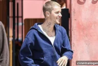 Justin Bieber Rocks His Tattoos In Tank Top & Baggy Jeans During LA Outing