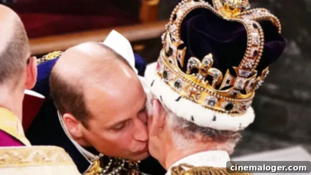 William Kisses King Charles During Coronation Homage 1 featured 5093513