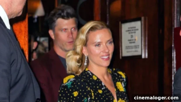 Scarlett Johansson & Colin Jost's Surprise PDA Moment at 'Asteroid City' After-Party 1 featured 5117687