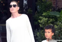 A Rare Glimpse: Ellen Pompeo & Son Eli, 6, Spotted Hand-in-Hand in NYC