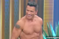 Mark Consuelos Bares Almost All For Live Ice Bath