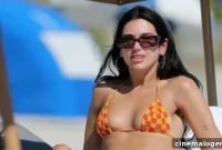 Dua Lipa Sizzles in Tiny Orange Bikini During Kosovo Holiday