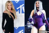 Britney Spears Sizzles in Mini Dress, Grooving to Cardi B