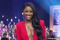 Charity Lawson Electrifies Men Tell All in Daring Red Gown