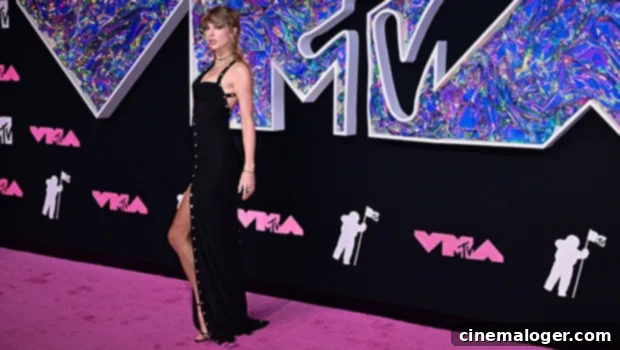 Taylor Swift's Daring Black VMA Arrival 1 featured 5160817