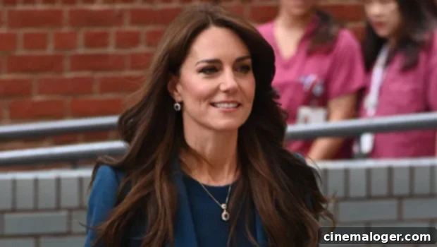 Kate Middleton's Stunning Navy Pantsuit Charms During Children's Hospital Tour 1 featured 5207117