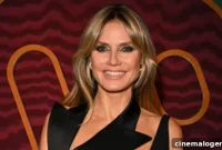 Heidi Klum’s Plunging Cutout LBD Stuns at Pre-Grammys Bash