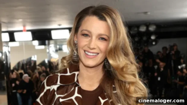 Blake Lively Slays in Bold Giraffe Print Set at NYFW 1 featured 5255297