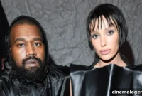 Kanye West’s Wife Bianca Censori’s Daring White V-Neck Dress Steals Spotlight