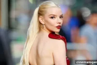 Anya Taylor-Joy’s Scarlet Lace-Up Mini: A Daring Reveal