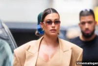 Hailey Bieber’s Baby Bump Revealed in Adorable Photo Alongside Justine Skye