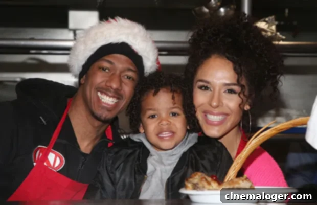Brittany Bell: Her Story as Nick Cannon's Partner and Mother of Two 3 Nick Cannon and Brittany Bell with their son Golden Cannon in December 2019, celebrating a family moment.