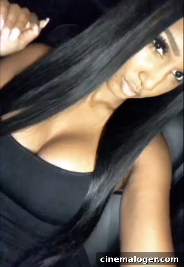 Bernice Burgos Sings Breezy Tune In Sexy Dress Fuels Chris Brown Dating Talk After TI Split 2 Bernice Burgos dancing to Chris Brown's song, sparking romance rumors.