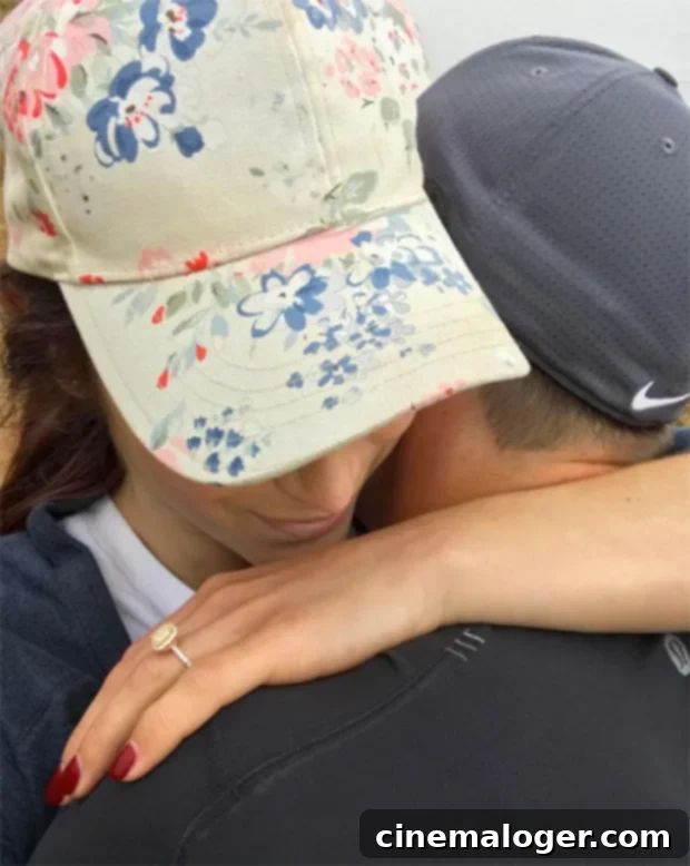 Meryl Davis Engaged! Olympian & DWTS Champion Debuts Dazzling Ring 2 Meryl Davis engagement ring showing off her yellow diamond