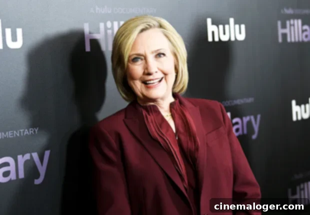 Hillary Clinton, former US Secretary of State and Girl Scout alumna
