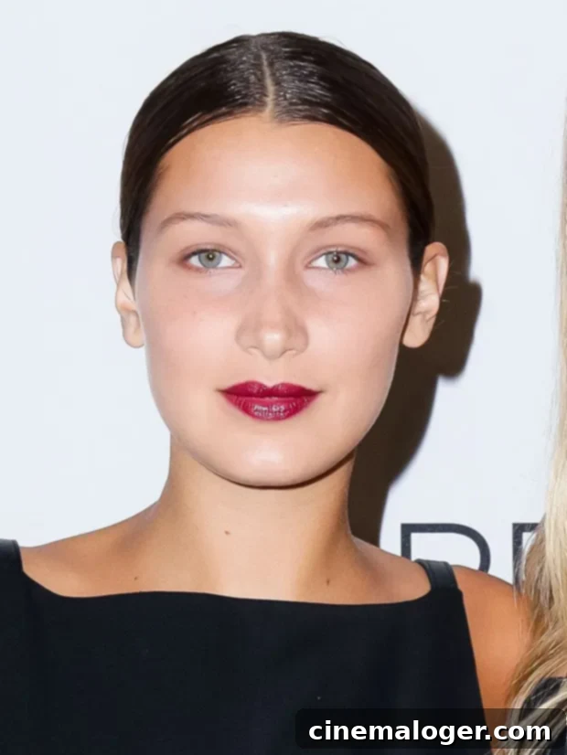 Bella Hadid striking a pose