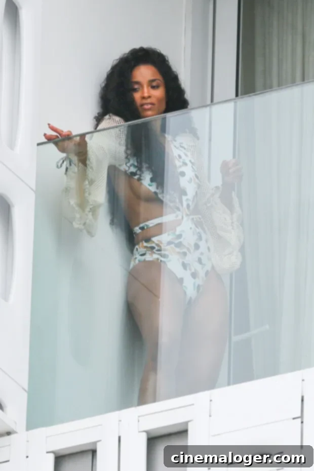 Ciara's Brazil Balcony Style: Daring Swimsuit Highlights Her Stunning Figure 2 Ciara