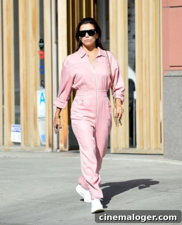 Eva Longoria, Margot Robbie, Sofia Richie And 17 Other Stars Rock Sizzling Jumpsuits 2 eva longoria