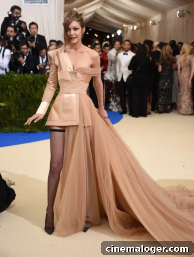 Met Gala Supermodels Own the Red Carpet 2 gigi hadid