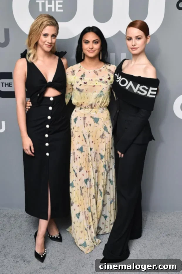 Riverdale Stars' Sizzling Photos Ahead Of The Season 3 Finale 2 lili reinhart camila mendes madelaine petsch