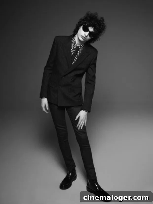 Yves Saint Laurent's New Campaign Stars Finn Wolfhard as Bob Dylan 3 Finn Wolfhard YSL