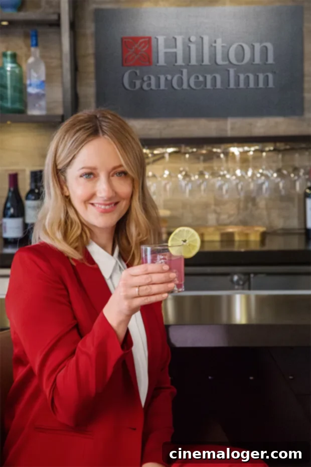 Judy Greer's Ant-Man Superpower Plea To Director And Paul Rudd 2 Judy Greer with her signature cocktail at Hilton Garden Inn