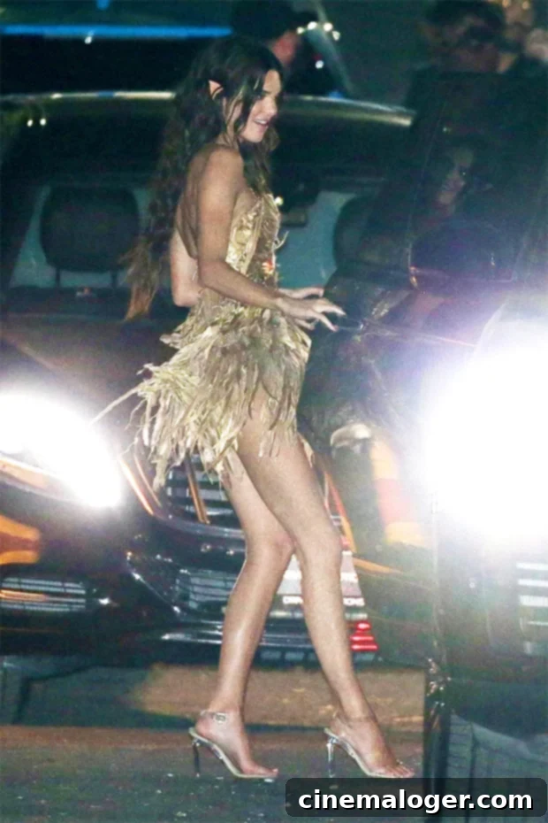 Kendall Jenner Stuns as a Leggy Forest Fairy for Halloween Birthday Bash 2 Kendall Jenner