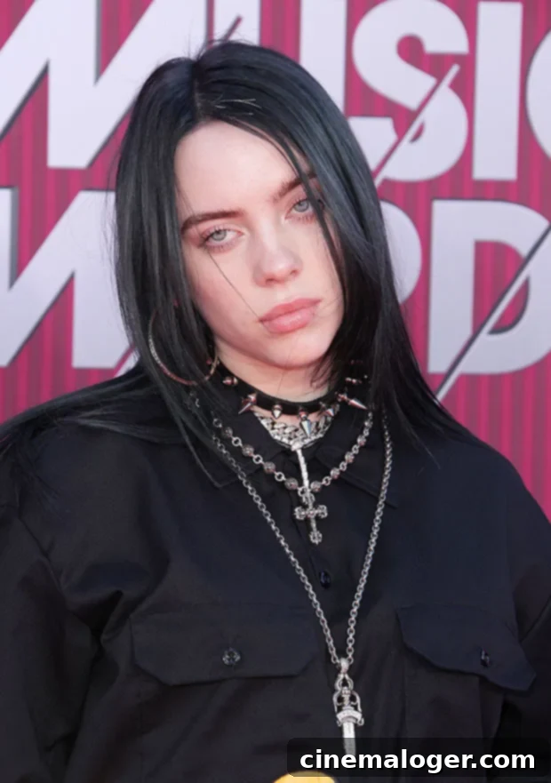 Billie Eilish Embraces a Fierce Mullet: Witness Her Hair Transformation 3 Billie Eilish