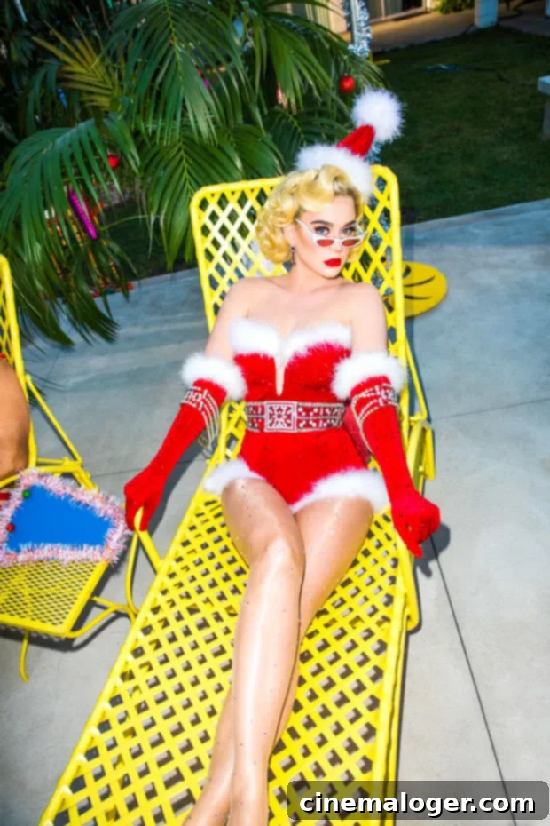 Katy Perry's Cozy Christmas Retreat: Unwrapping Pure Relaxation 2 Katy Perry in 'Cozy Little Christmas' Music Video