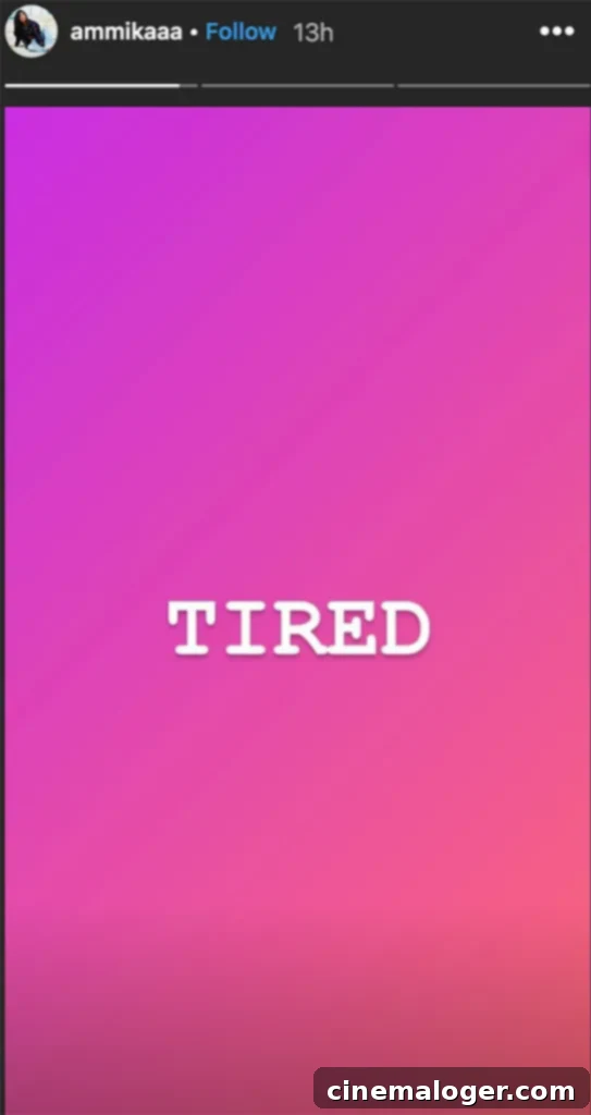 New Mom Reality: Ammika Harris Gets Candid About Exhaustion One Week After Chris Brown's Son Arrives 2 Ammika Harris Instagram