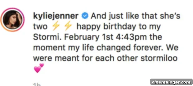 Kylie Jenner Celebrates Stormi's Second Birthday With A Touching Message 2 Kylie Jenner