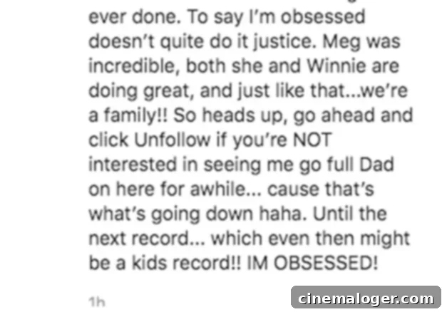 Tyler Hilton And Megan Park Quietly Welcome Daughter He Is Obsessed 3 Tyler Hilton Instagram