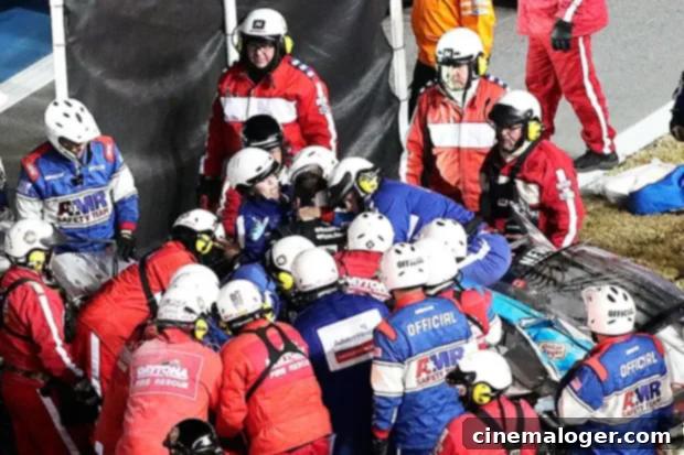 First Photo Emerges: Ryan Newman Rescued From Daytona 500's Devastating Wreck 2 ryan newman