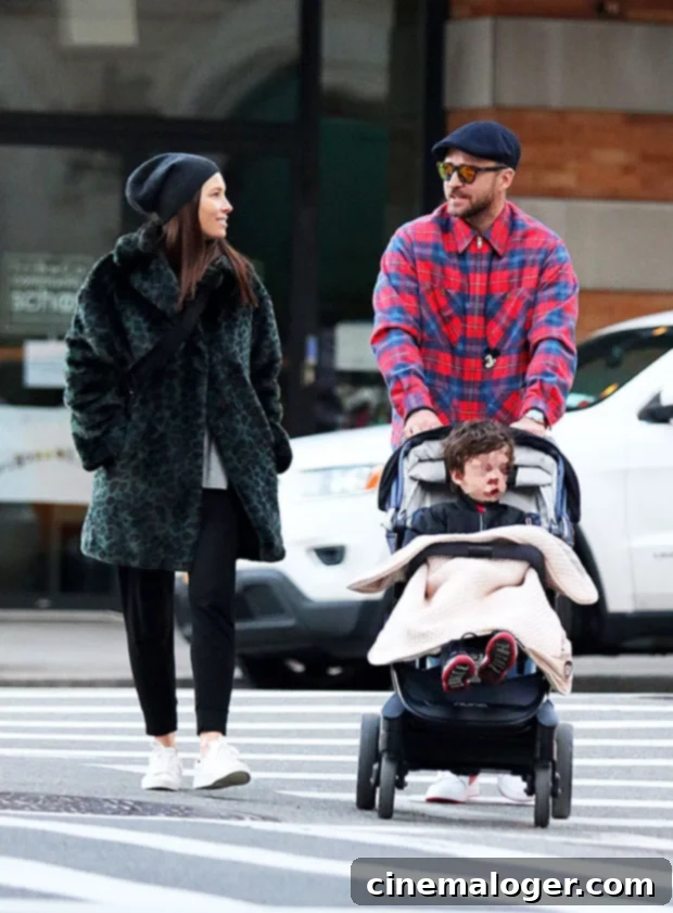 Justin Timberlake and Jessica Biel Enjoy Family Lunch with Son Silas 2 Justin Timberlake Jessica Biel