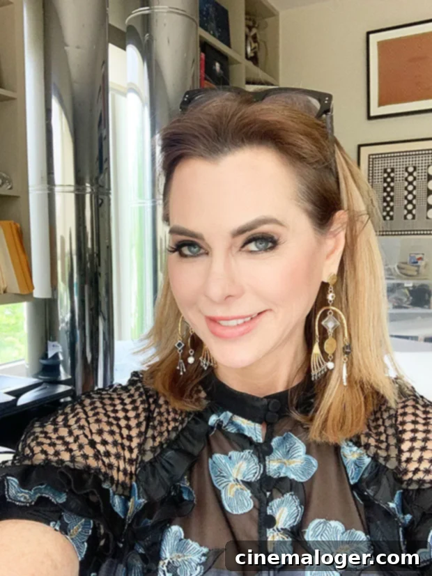 RHOD's D'Andra Simmons: From Lockdown Life to Cookbook Author 2 D'Andra Simmons poses for a casual photo at home.