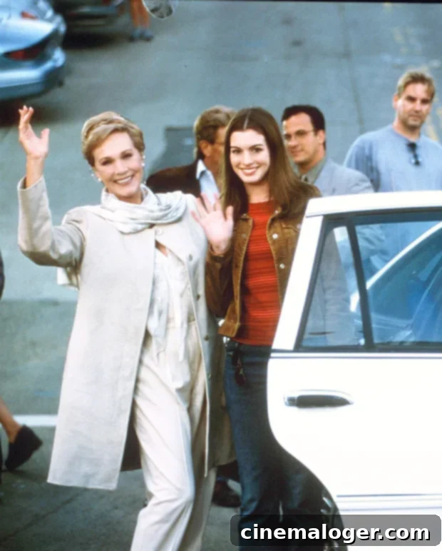 Julie Andrews: Too Old for Princess Diaries 3 Unless Anne Hathaway Calls 2 Julie Andrews, Anne Hathaway