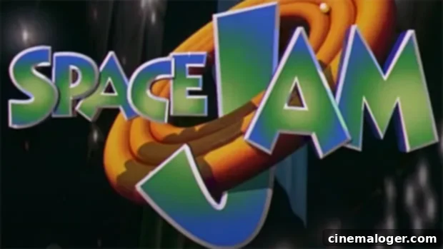 Twitter Erupts as LeBron James Drops New 'Space Jam 2' Logo 2 Original 1996 Space Jam movie logo