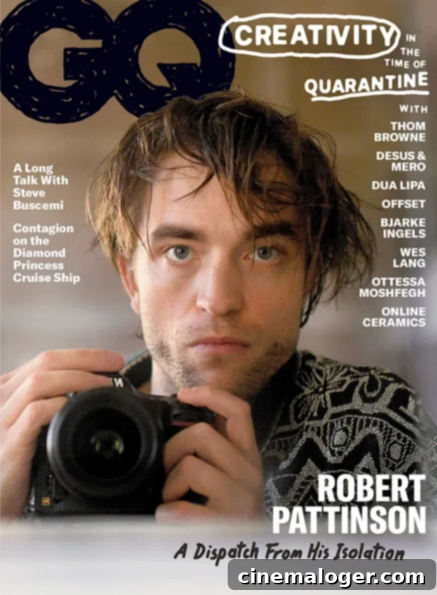 Robert Pattinson in 'GQ' June/July 2020 Issue