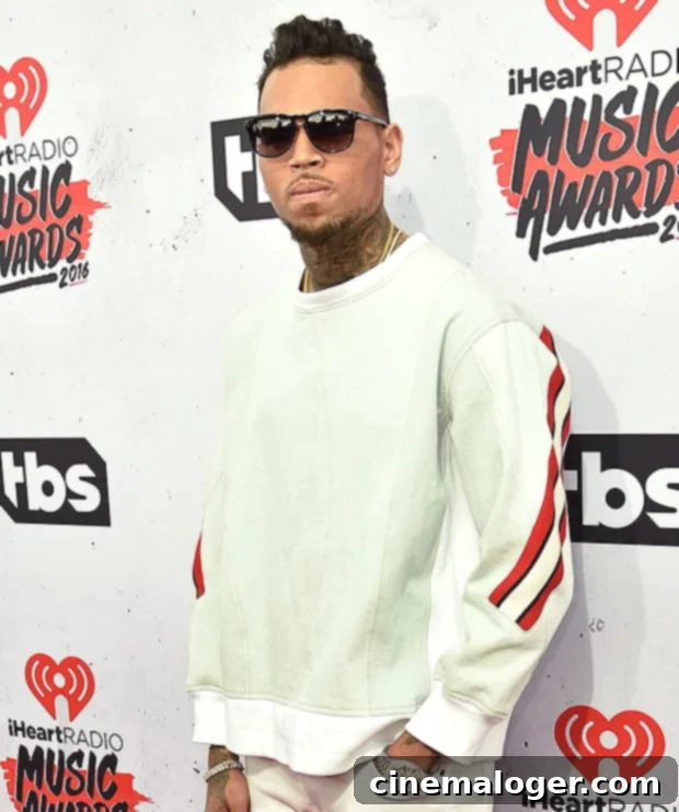 Chris Brown's Bold Blonde Hair Transformation Revealed 2 Chris Brown