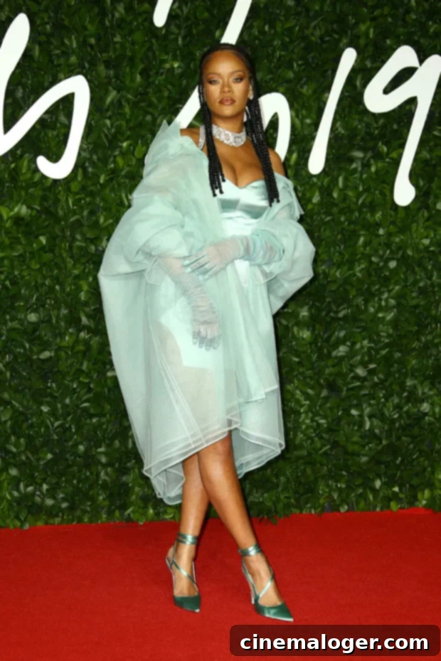 Rihanna Blasts Voting Skeptic 3 Rihanna, a vocal advocate for justice, attending an event.