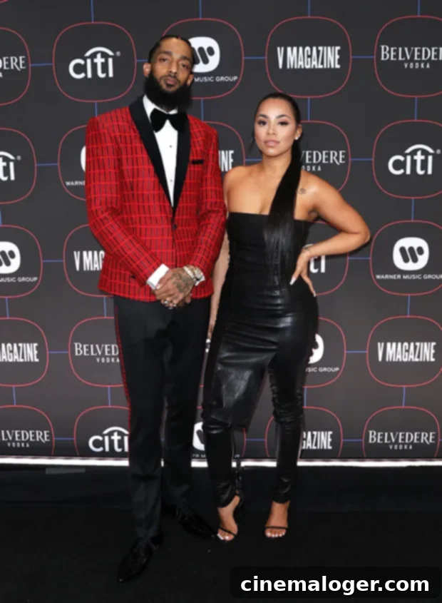 Lauren London's Essential Advice for Sons on Police Stops 3 lauren london, nipsey hussle