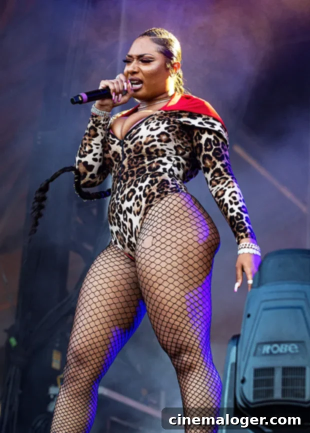 Megan Thee Stallion performing virtually at Dear Class of 2020 event.