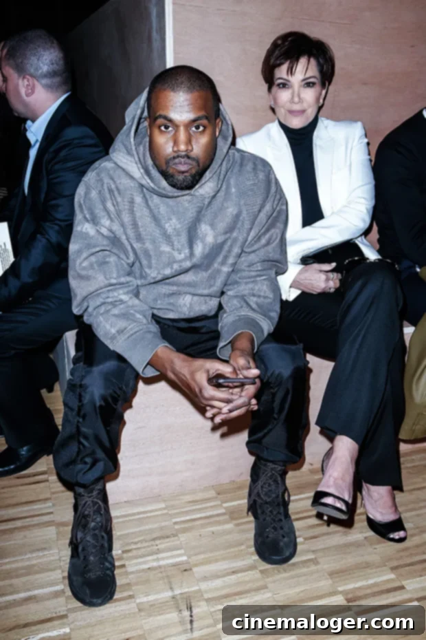 Kanye West Kris Jenner Kim Kardashian Met Gala