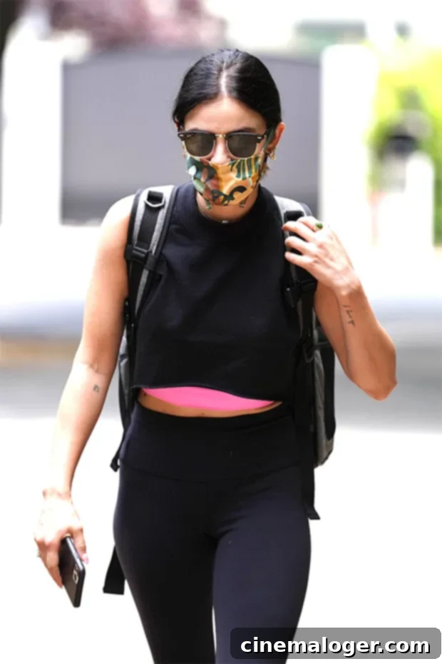 Top 15+ Stylish and Comfortable Face Masks to Keep Everyone Safe 2 lucy hale