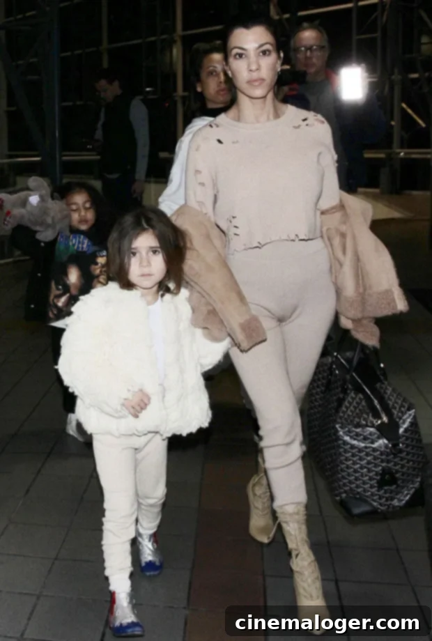 Wyoming Wanderer: Penelope Disick, 7, Rocks Adorable Cowgirl Boots 2 Kourtney Kardashian, Penelope Disick