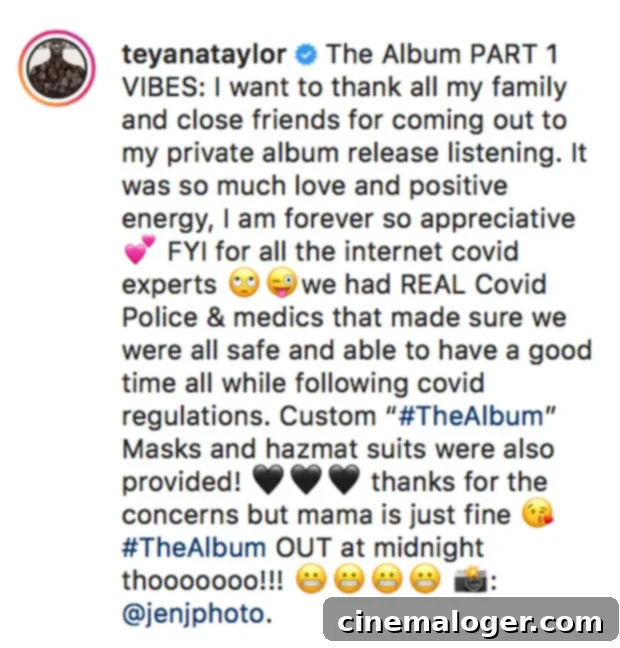 Teyana Taylor Slams Backlash Over Pandemic Album Bash 2 Teyana Taylor