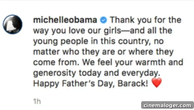 Michelle Obama Honors Barack's Unwavering Love for Malia and Sasha This Father's Day 2 Michelle Obama