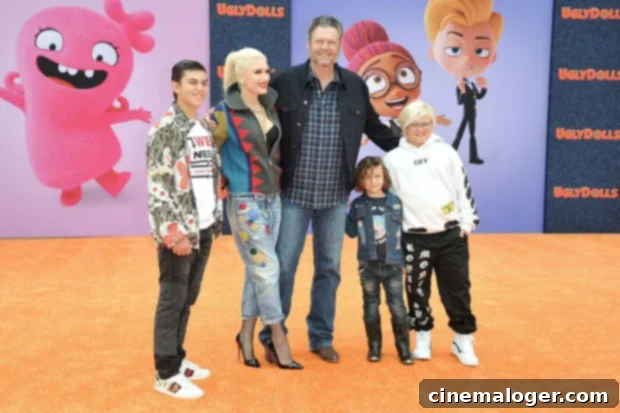 Gwen Stefani Praises Blake Shelton For Raising Her Sons 2 Blake Shelton Gwen Stefani