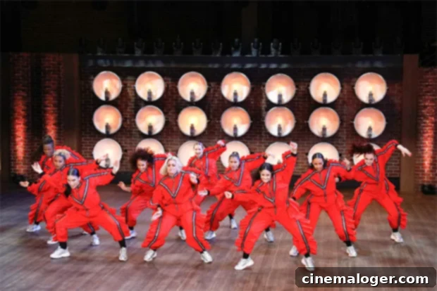 J.Lo's World Of Dance Challenge: Show Stopper Lacked Callback Surprises 3 Show Stopper performing their Jazz Funk routine during the World of Dance season 4 Qualifiers.